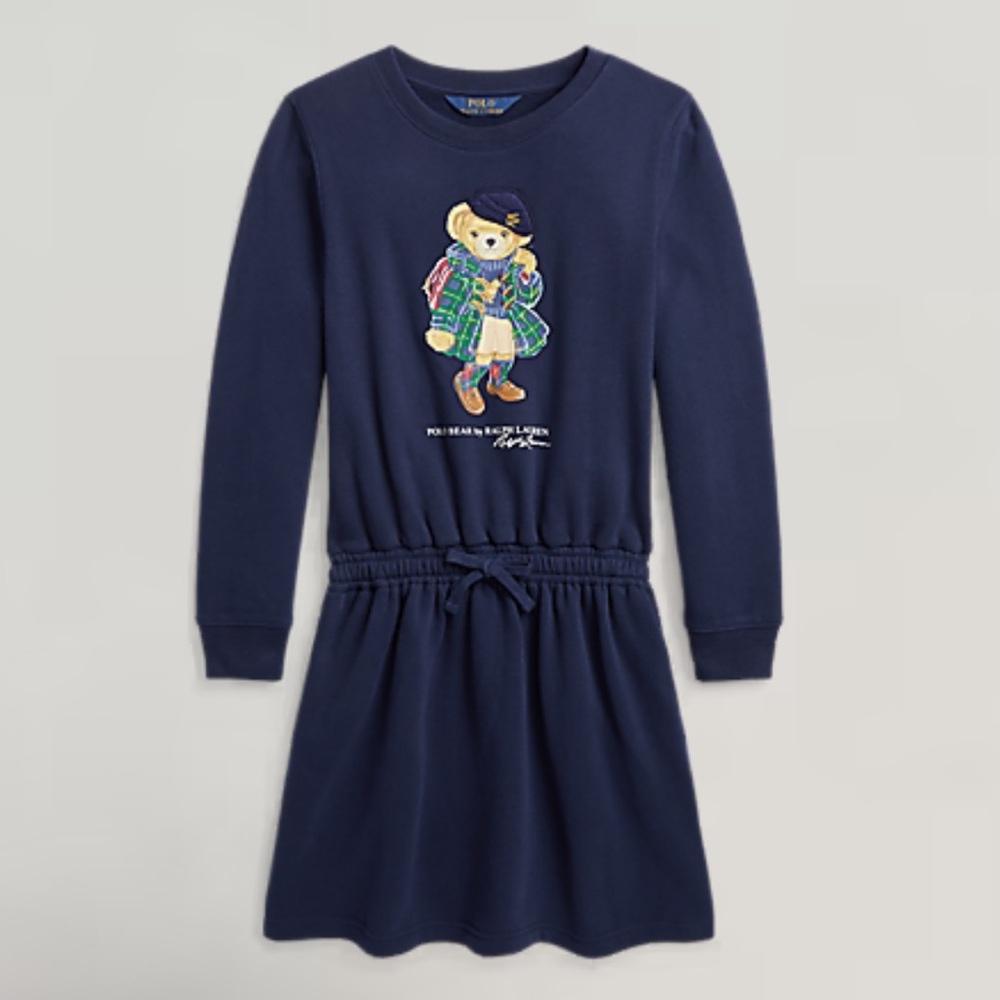 Ralph Lauren Polo Bear Fleece Dress